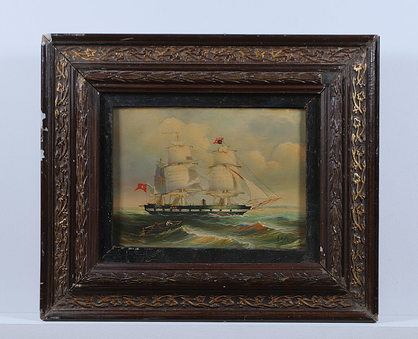 Maritime Oil on Board - Abraham Hulk the Younger