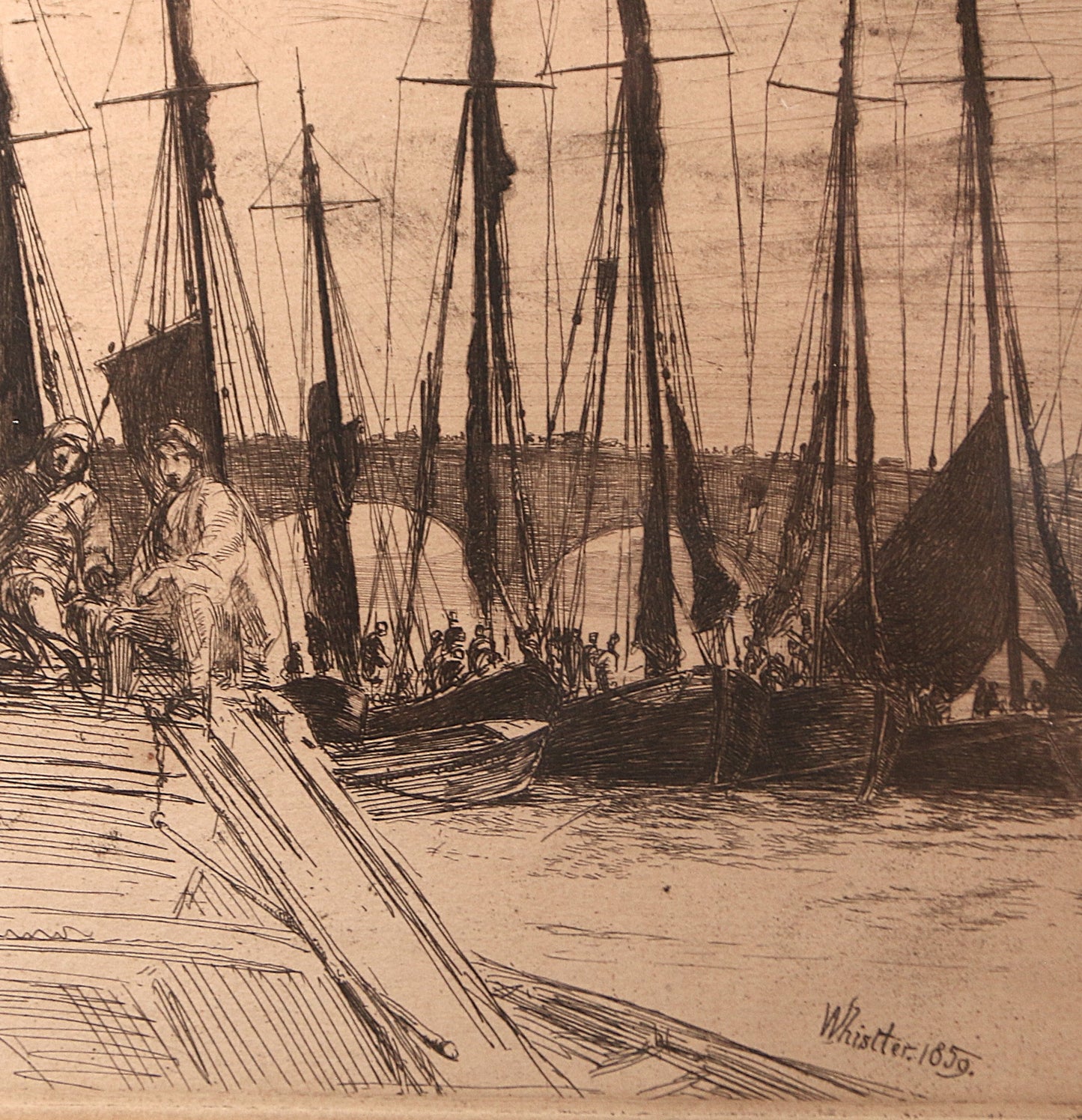 James Abbott McNeill Whistler RBA (1834 –1903) - Billingsgate 1859