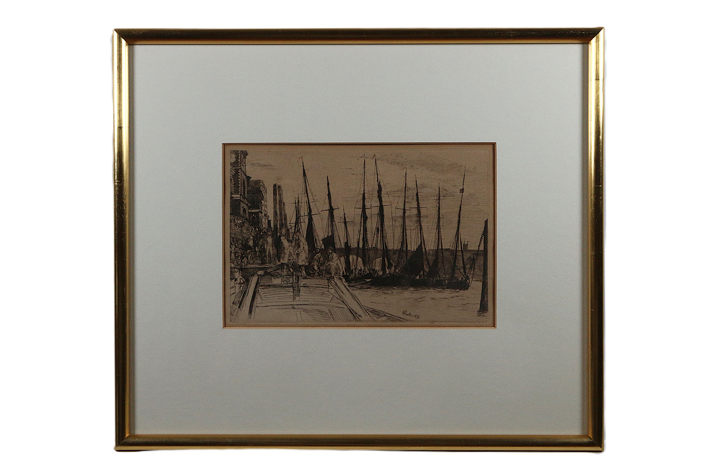 James Abbott McNeill Whistler RBA (1834 –1903) - Billingsgate 1859