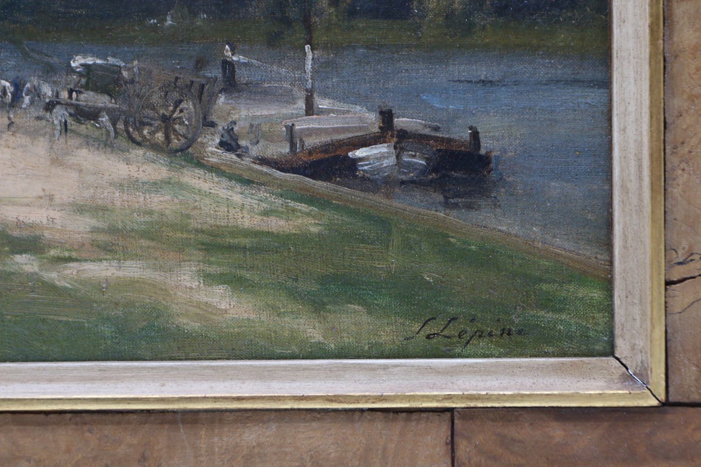 Stanislas Lepine - Banks of the Seine