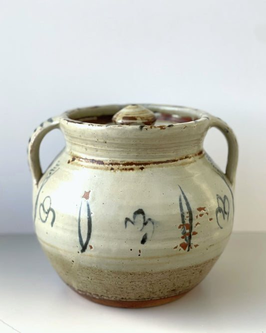 Michael Cardew (1902-1983) - Lidded Preserve Jar for Wenford Bridge Pottery