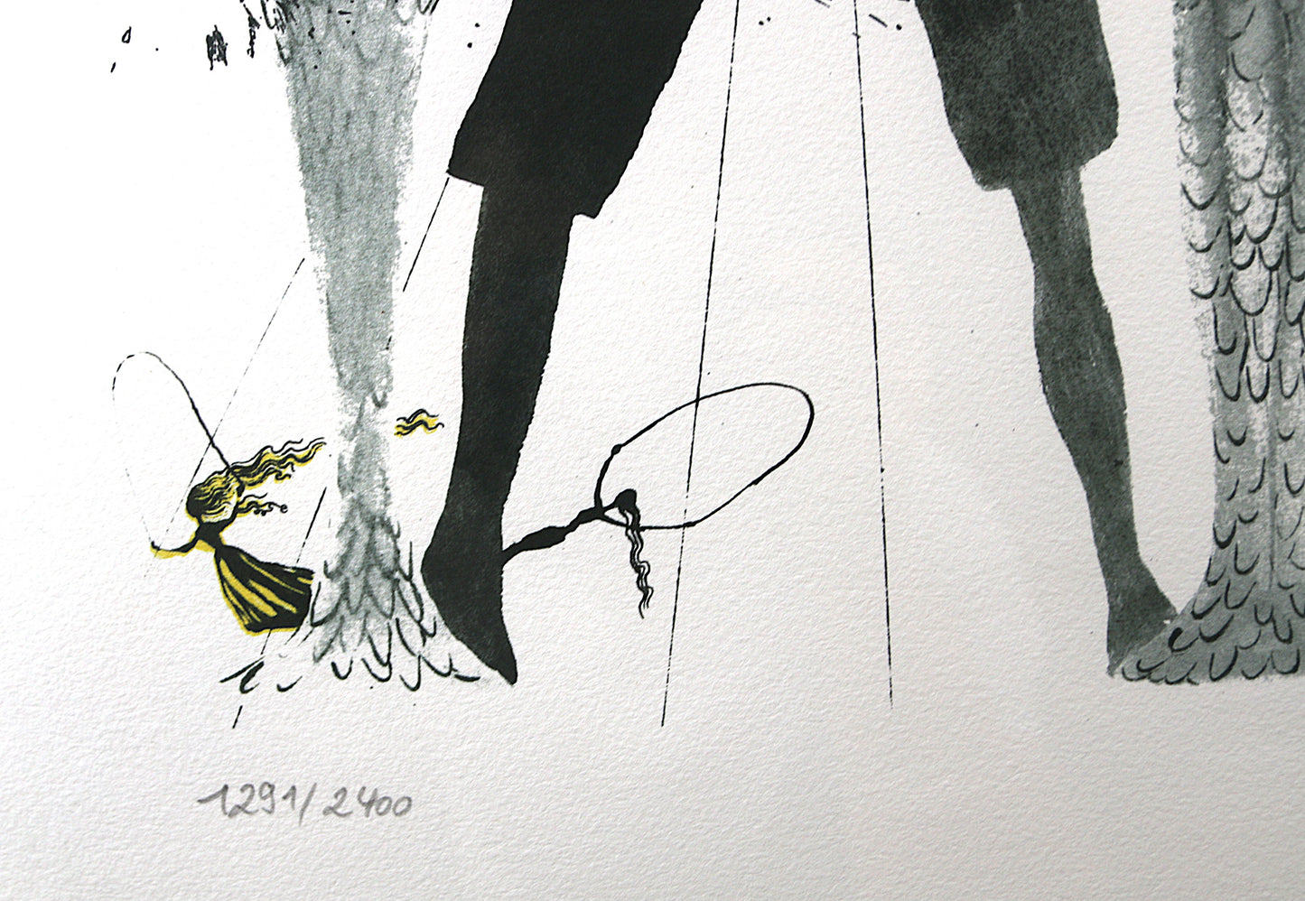 Salvador Dalí - The Queen's Croquet Ground, 1969