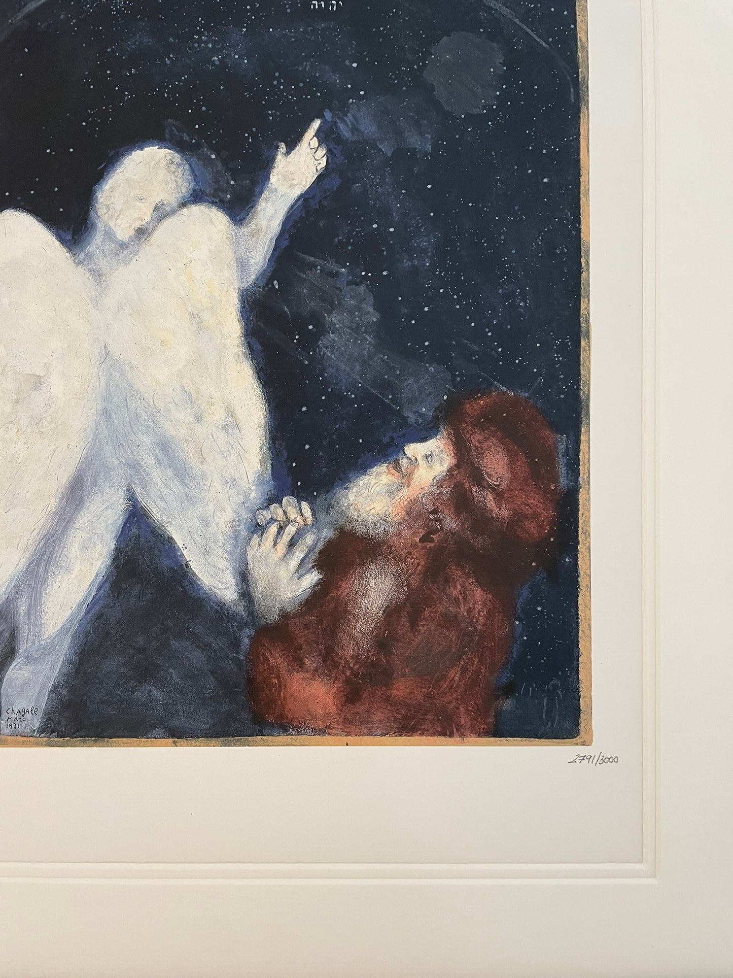 After Marc Chagall (1887-1985) - Noah Receives Orders to Build an Ark'