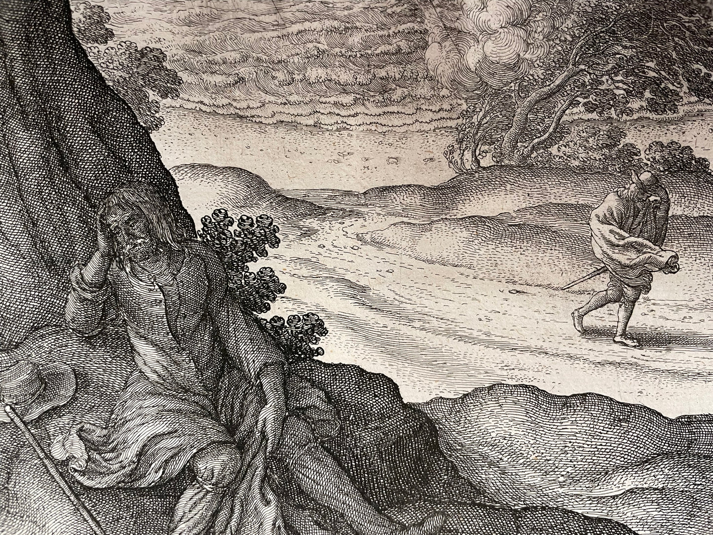 “Wenceslaus Hollar – The Sun and the Wind (1665) | Original 17th-Century Etching from Aesop’s Fables”