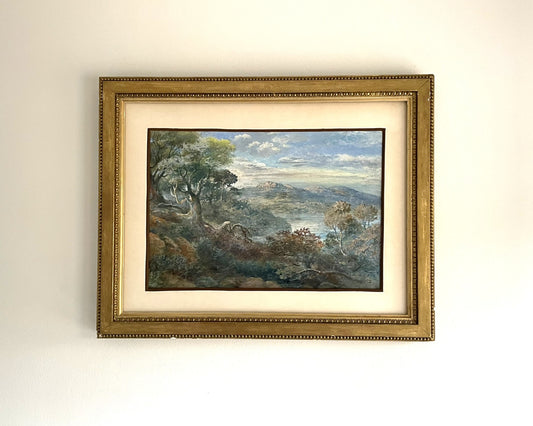 19th-Century Watercolour Landscape