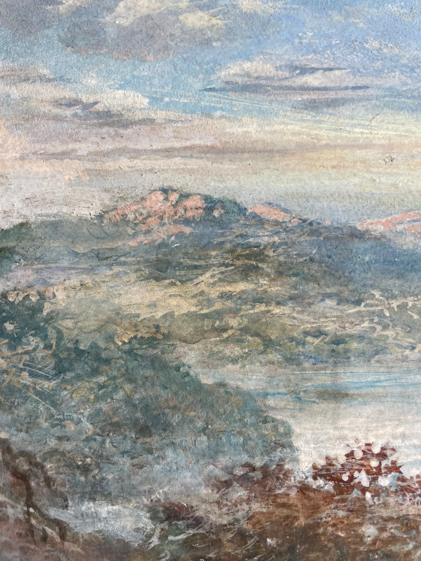 19th-Century Watercolour Landscape