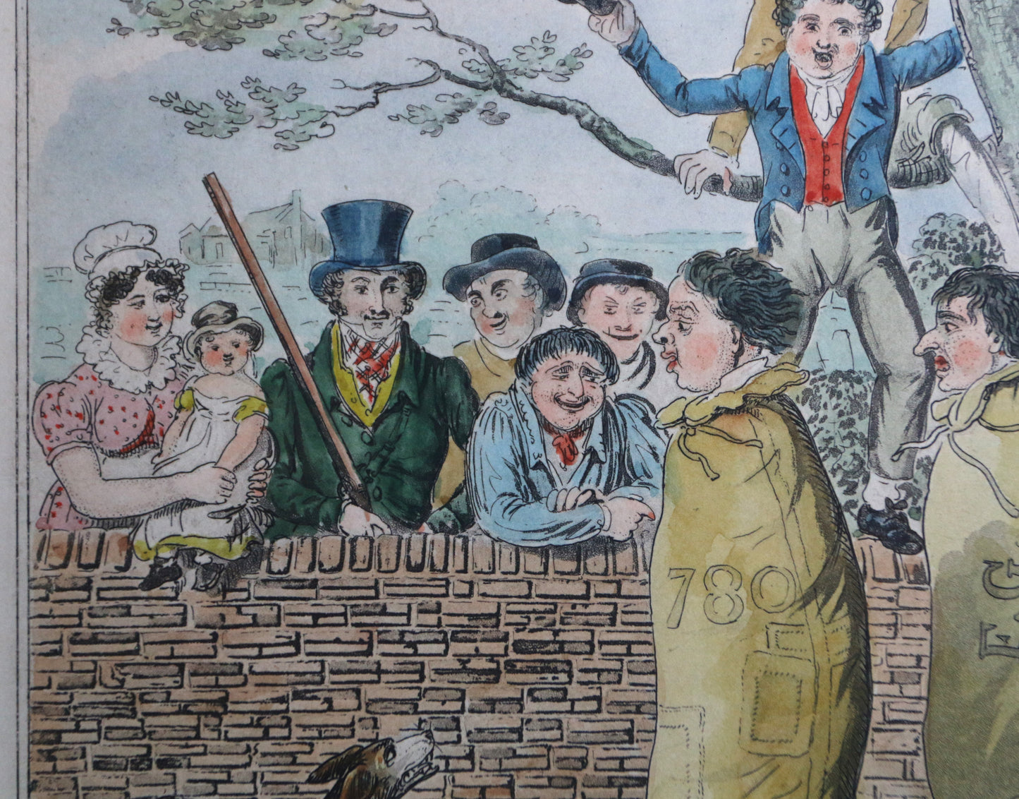 Robert Cruikshank after W.H. Pyne – Jumping in Sacks
