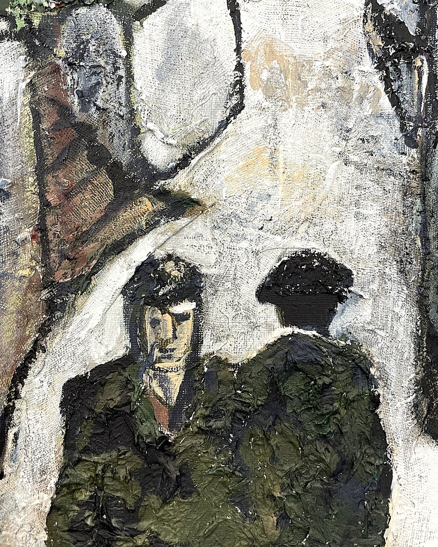 A Contemporary Mixed Media Painting