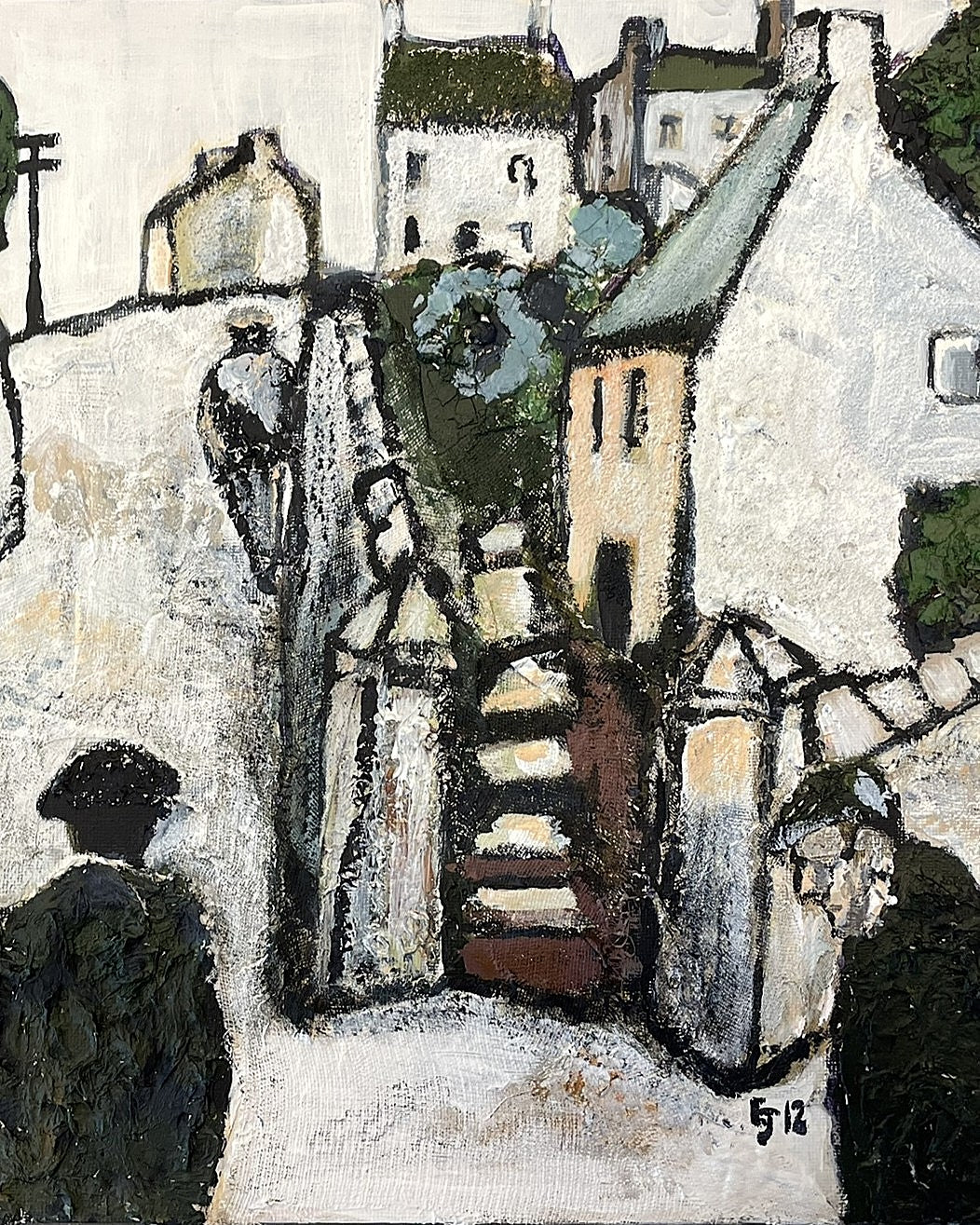 A Contemporary Mixed Media Painting