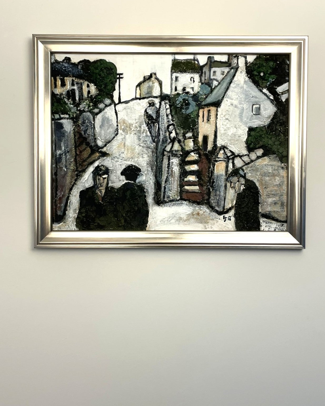 A Contemporary Mixed Media Painting