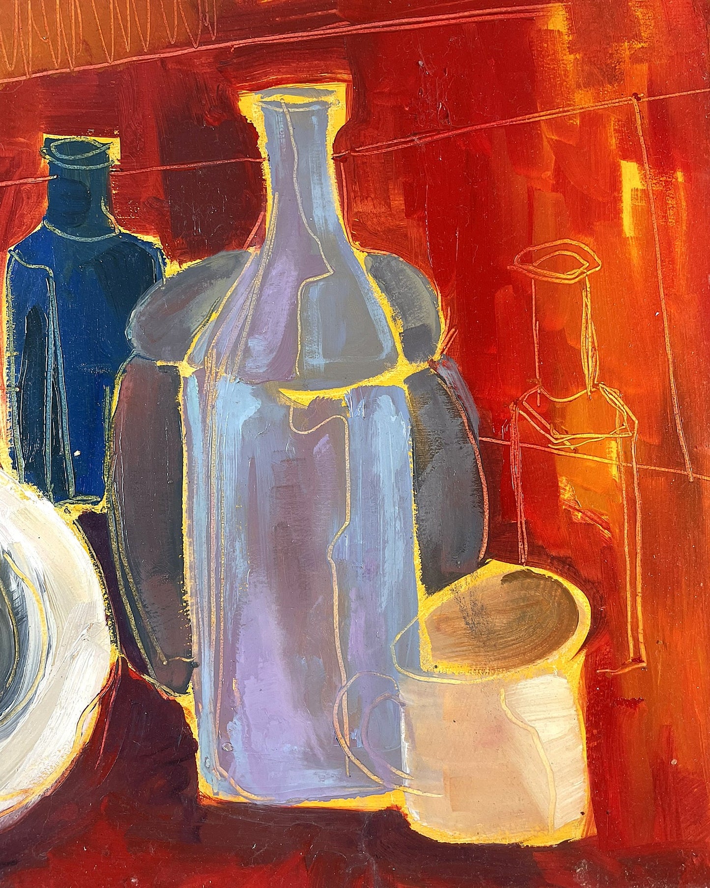 Modernist Abstract Still Life