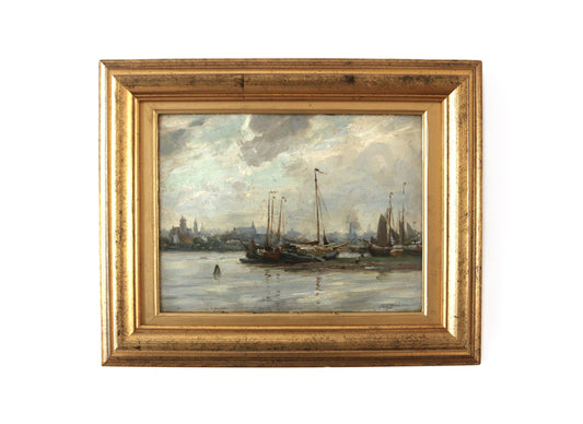 William Stewart MacGeorge RSA (1831-1961) Scottish Impressionist Oil Painting