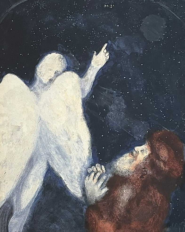 After Marc Chagall (1887-1985) - Noah Receives Orders to Build an Ark'