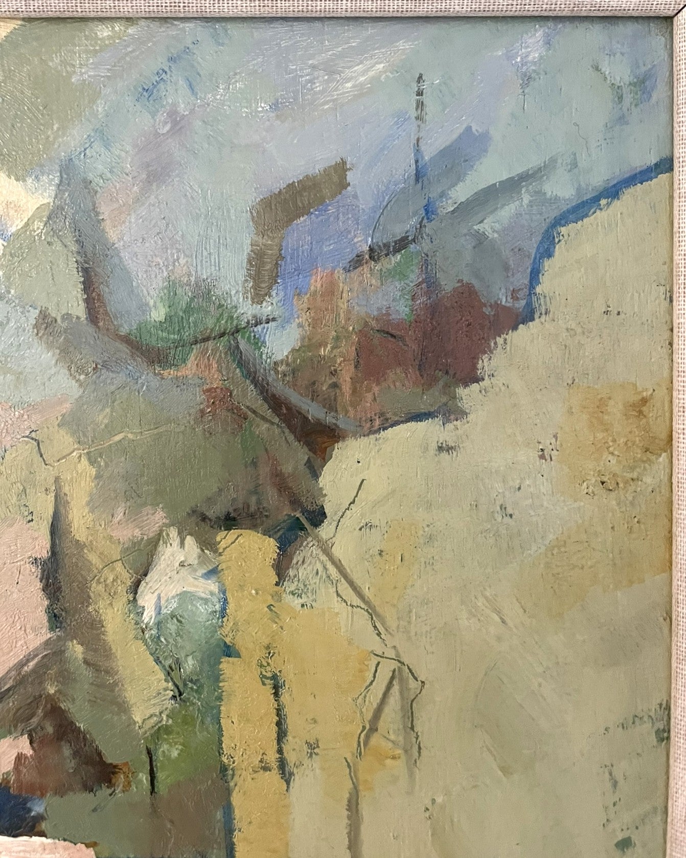 August Afternoon by Rosita Marlborough – Original 1995 Oil on Board